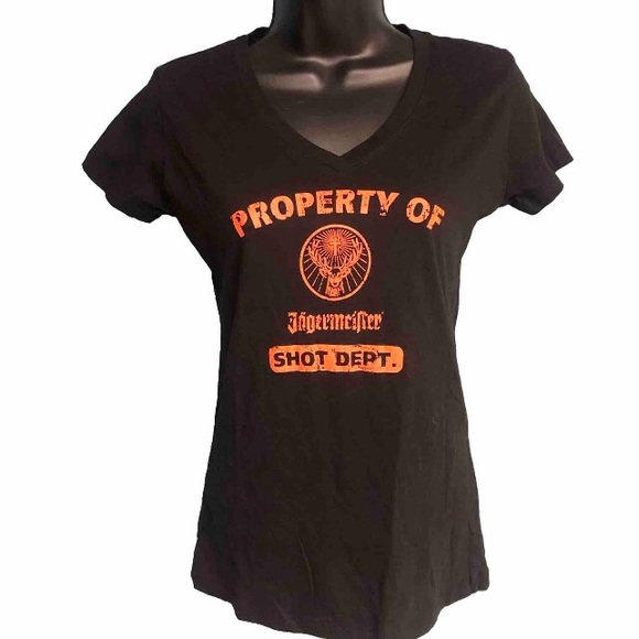 Next Level Apparel | Tops | Jagermeister Womens Vneck Graphic Tshirt ...